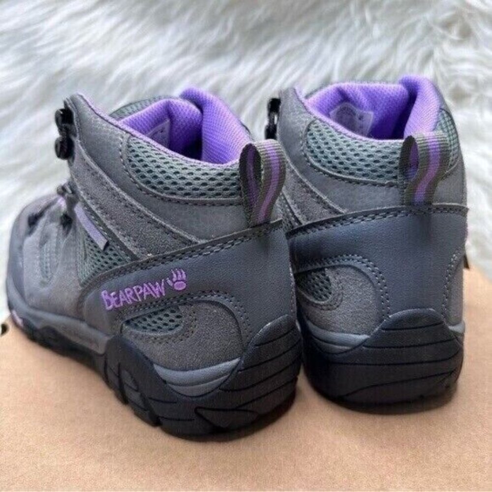 Bearpaw Women’s Corsica Wide Gray Fog Hiking Shoes Size 6.5 NWB - Picture 10 of 12